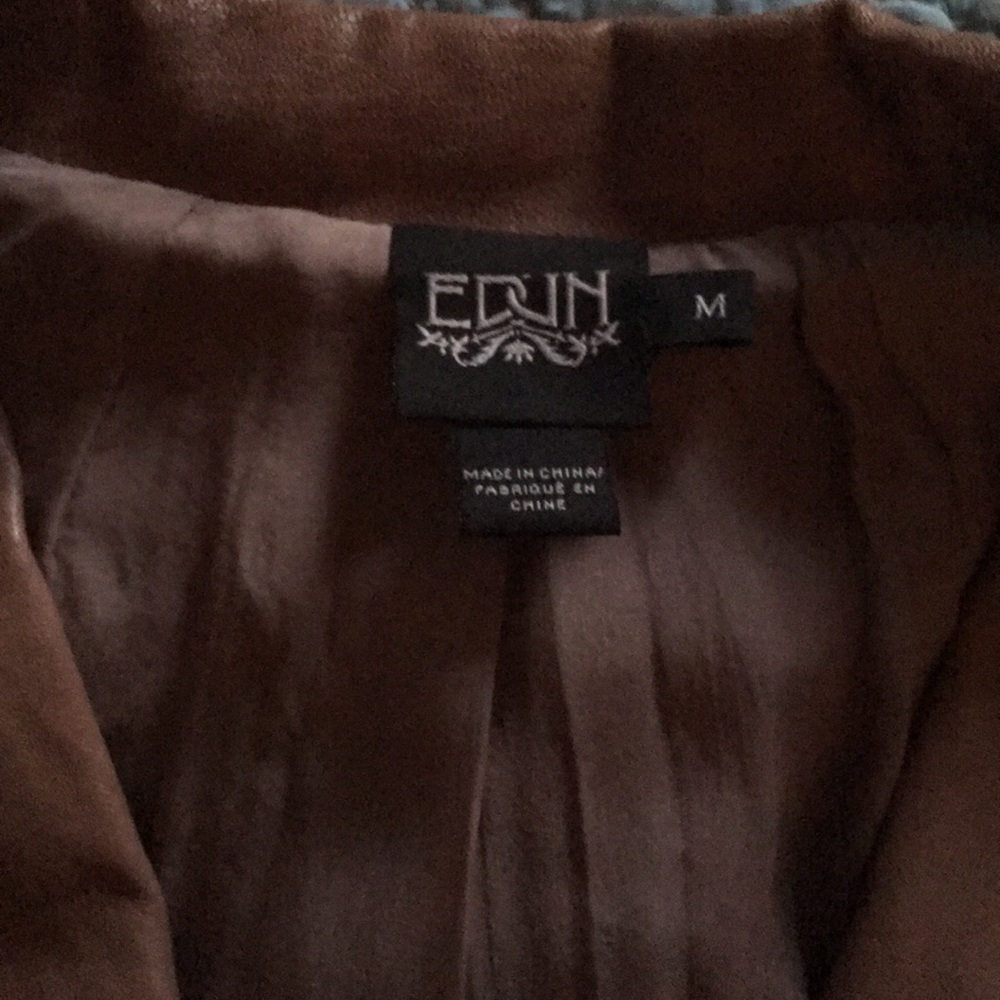 Edun leather jacket - Picture 2 of 4